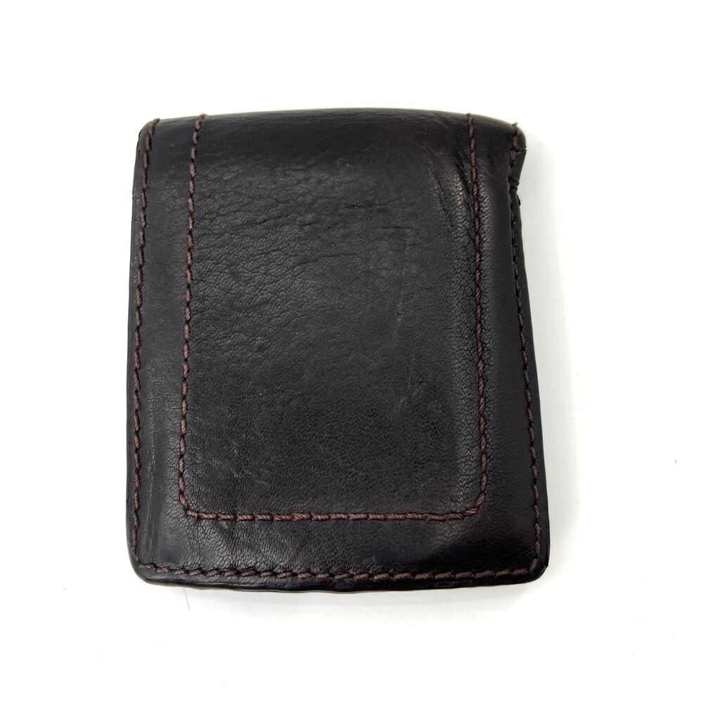 Burberry men’s leather wallet with metal logo - Picture 4 of 6